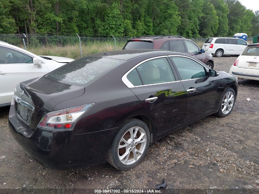 2012 Nissan Maxima 3.5 Sv VIN: 1N4AA5AP0CC853775 Lot: 39417002