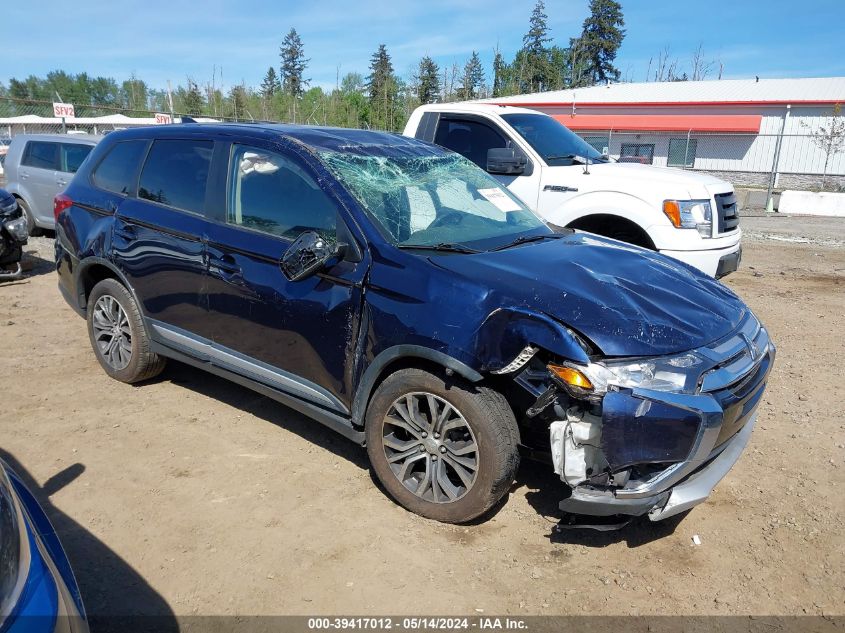 2018 Mitsubishi Outlander Es VIN: JA4AZ3A3XJZ062257 Lot: 39417012