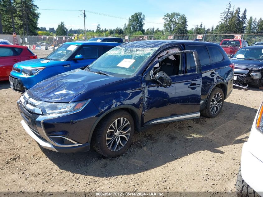 2018 Mitsubishi Outlander Es VIN: JA4AZ3A3XJZ062257 Lot: 39417012