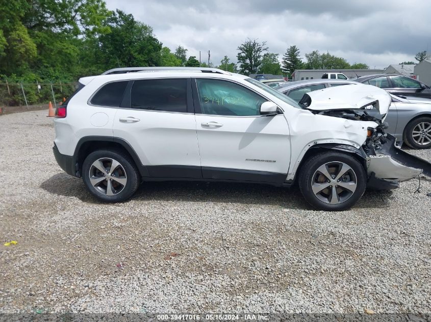 2019 Jeep Cherokee Limited 4X4 VIN: 1C4PJMDX4KD191217 Lot: 39417016