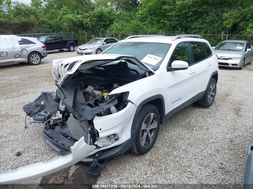 2019 Jeep Cherokee Limited 4X4 VIN: 1C4PJMDX4KD191217 Lot: 39417016