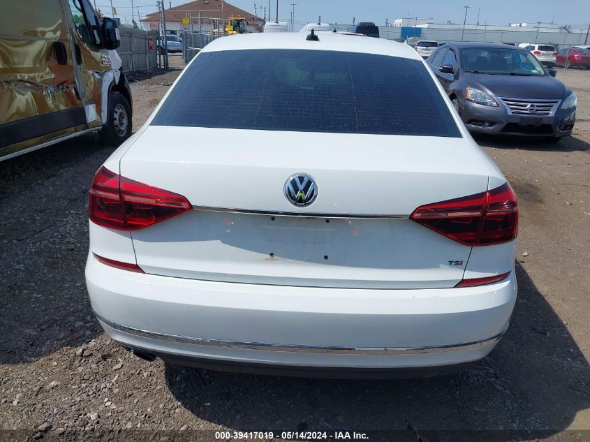 2018 Volkswagen Passat 2.0T Se VIN: 1VWBA7A37JC008486 Lot: 39417019