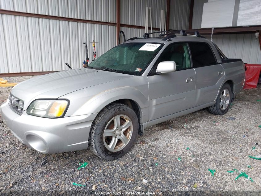 2003 Subaru Baja VIN: 4S4BT61C637108464 Lot: 39417025