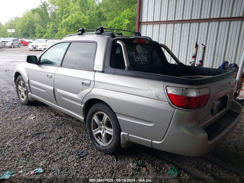 2003 Subaru Baja VIN: 4S4BT61C637108464 Lot: 39417025