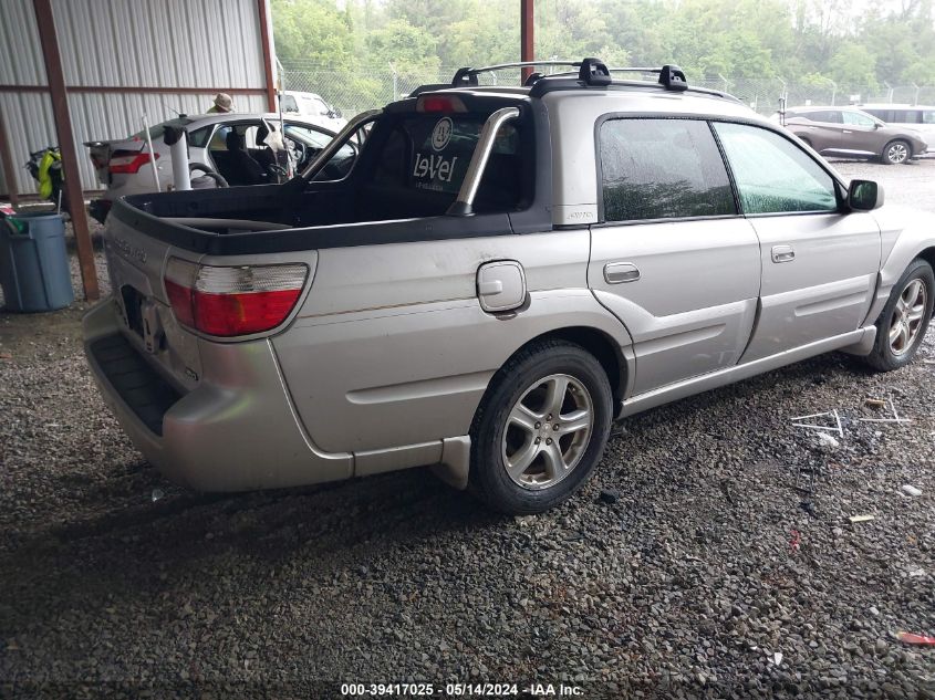 2003 Subaru Baja VIN: 4S4BT61C637108464 Lot: 39417025