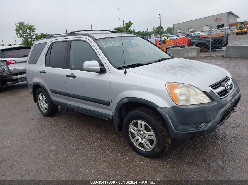 2002 Honda Cr-V Ex VIN: JHLRD78802C066194 Lot: 39417030