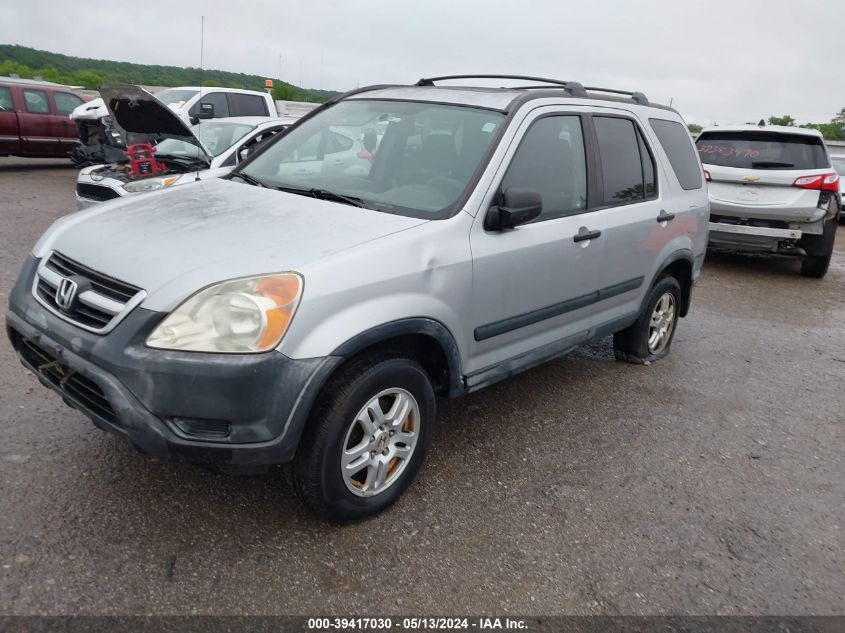 2002 Honda Cr-V Ex VIN: JHLRD78802C066194 Lot: 39417030