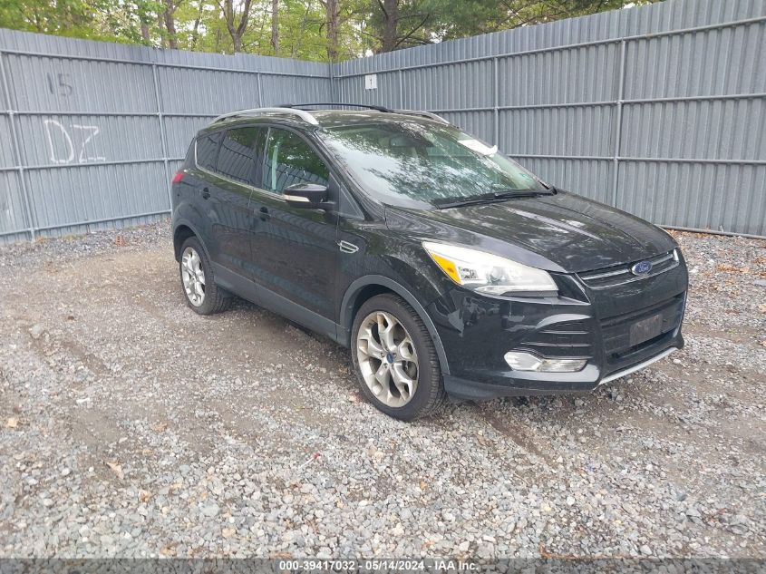 2013 Ford Escape Titanium VIN: 1FMCU9J94DUC07763 Lot: 39417032