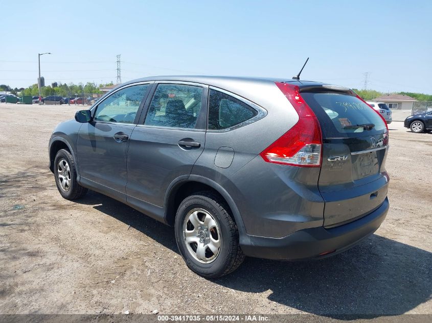 2014 Honda Cr-V Lx VIN: 5J6RM4H37EL089132 Lot: 39417035