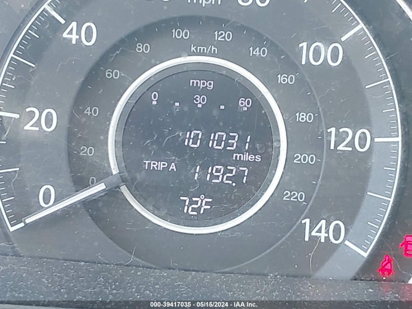 2014 Honda Cr-V Lx VIN: 5J6RM4H37EL089132 Lot: 39417035