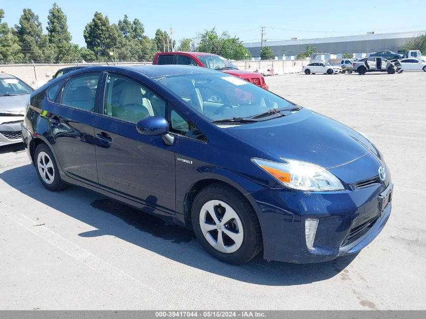 2012 Toyota Prius Two VIN: JTDKN3DU3C1481854 Lot: 39417044