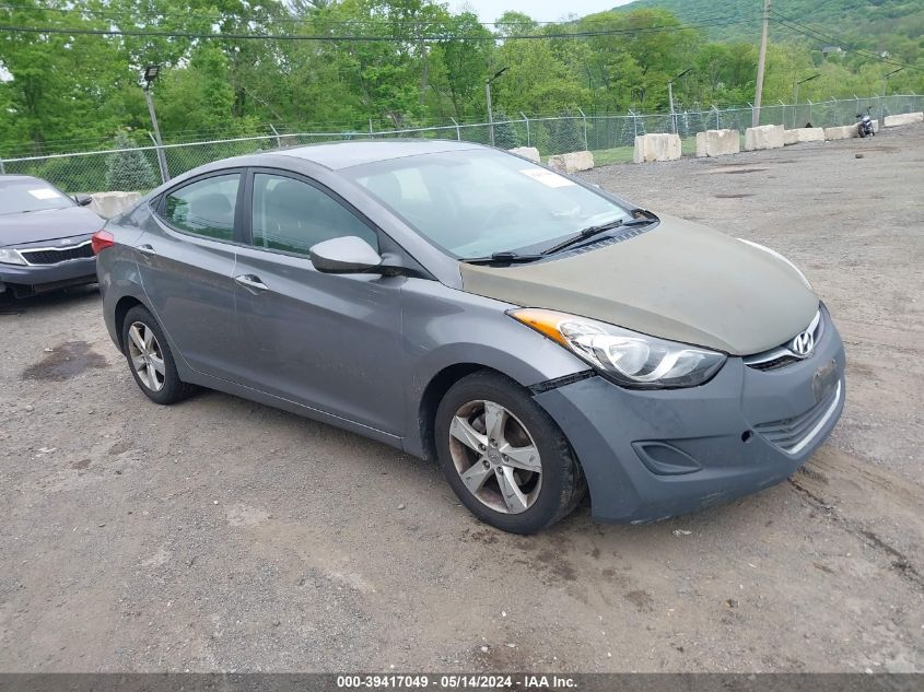 2011 Hyundai Elantra Gls VIN: 5NPDH4AE1BH058197 Lot: 39417049