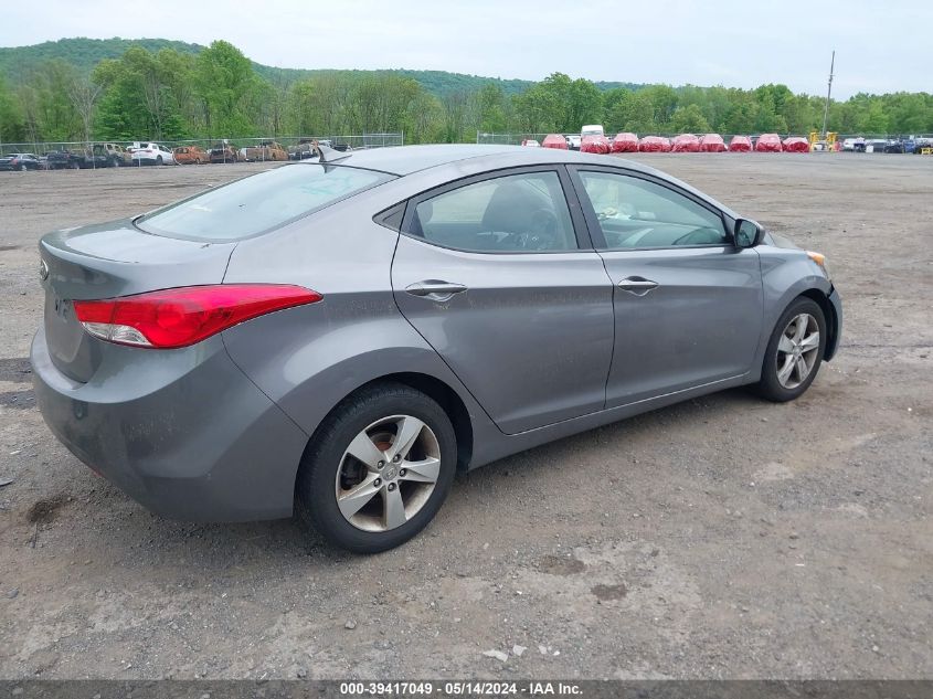 2011 Hyundai Elantra Gls VIN: 5NPDH4AE1BH058197 Lot: 39417049