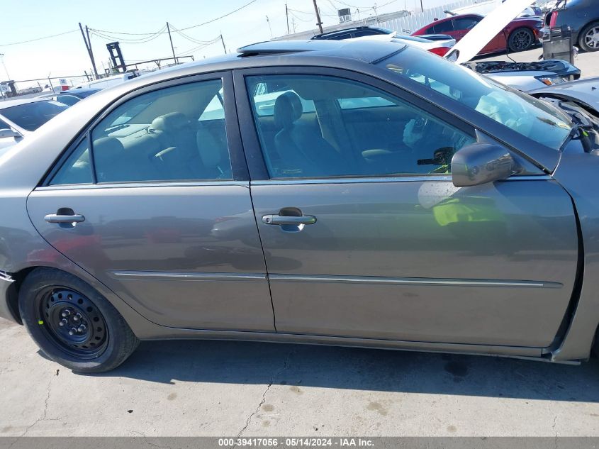 2004 Toyota Camry Xle V6 VIN: 4T1BF32K54U575146 Lot: 39417056