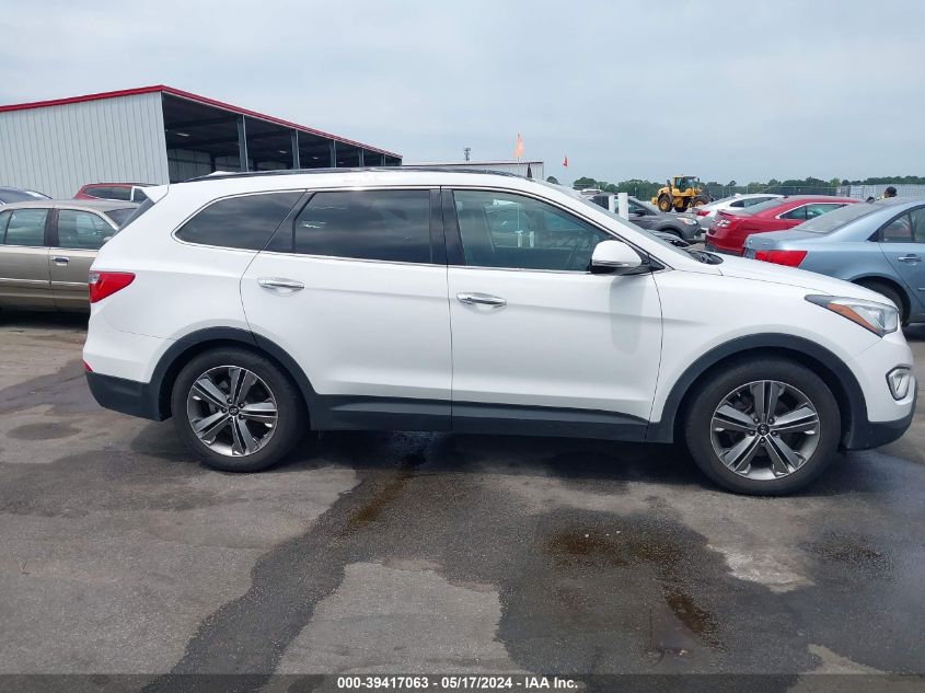 2014 Hyundai Santa Fe Limited VIN: KM8SR4HF2EU046200 Lot: 39417063