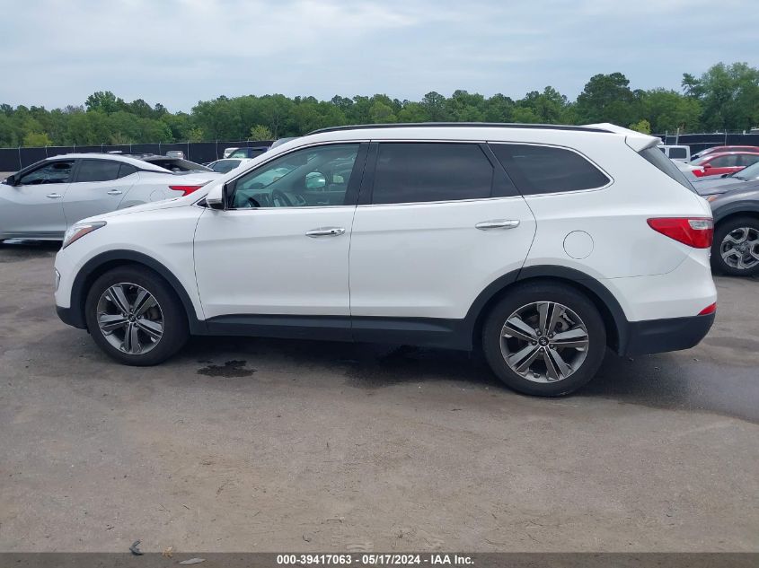 2014 Hyundai Santa Fe Limited VIN: KM8SR4HF2EU046200 Lot: 39417063