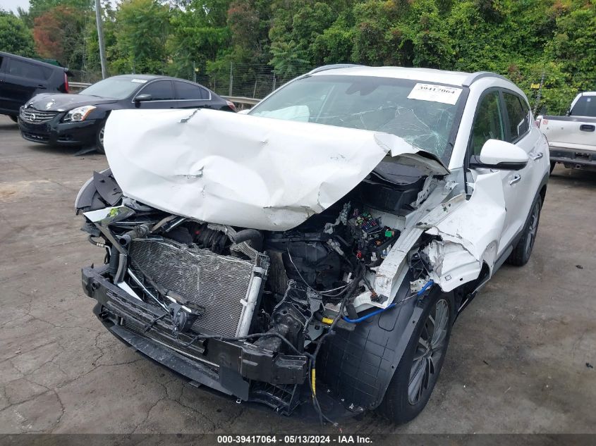 2020 Hyundai Tucson Limited VIN: KM8J33AL1LU110103 Lot: 39417064