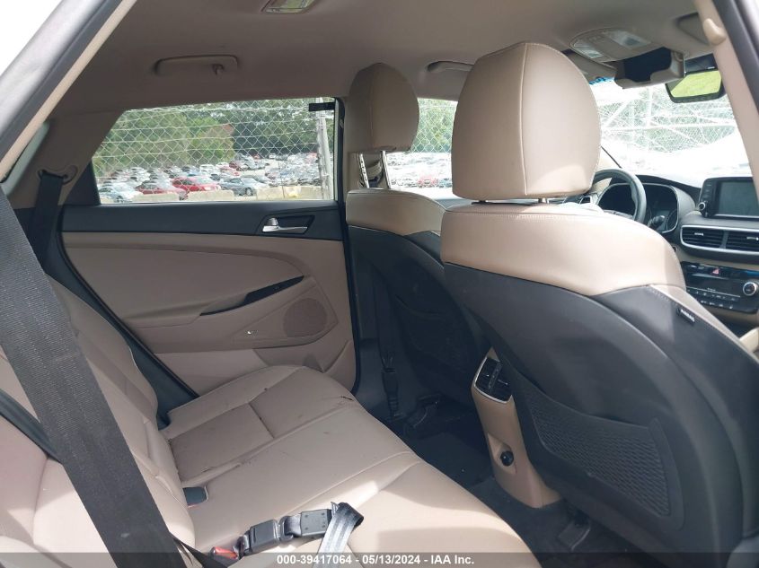 2020 Hyundai Tucson Limited VIN: KM8J33AL1LU110103 Lot: 39417064