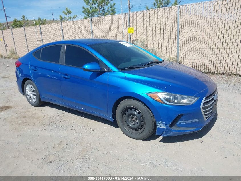 2017 Hyundai Elantra Se VIN: 5NPD74LF2HH208156 Lot: 39417068