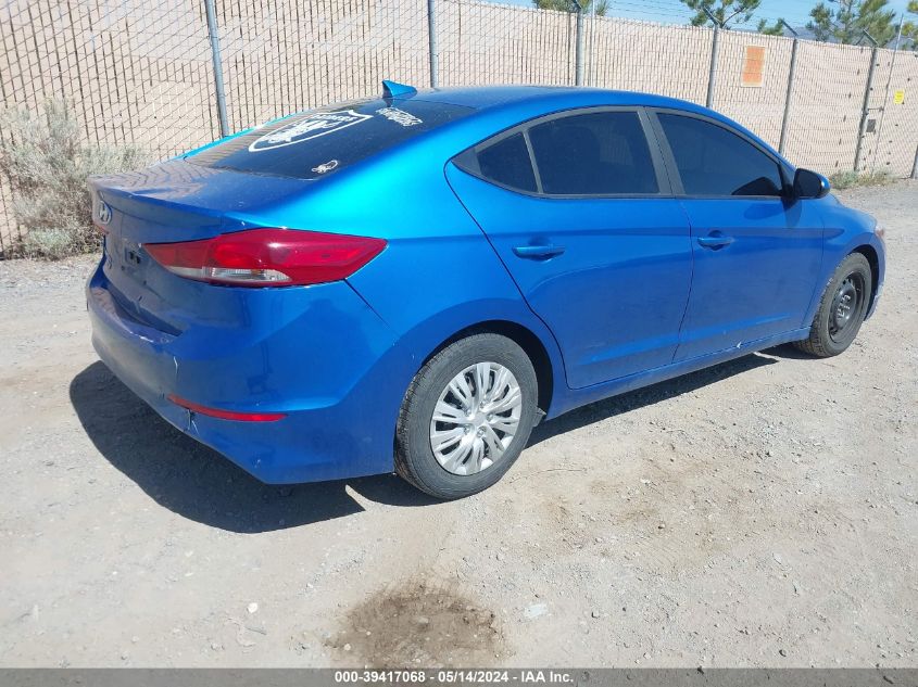 2017 Hyundai Elantra Se VIN: 5NPD74LF2HH208156 Lot: 39417068