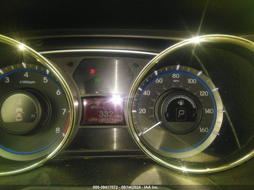 2013 Hyundai Sonata Limited VIN: 5NPEC4AC0DH594675 Lot: 39417072