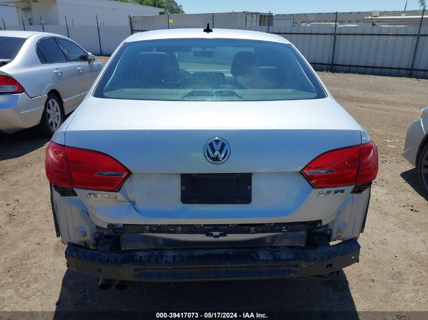 2011 Volkswagen Jetta 2.5L Se VIN: 3VWDZ7AJ5BM326171 Lot: 39417073