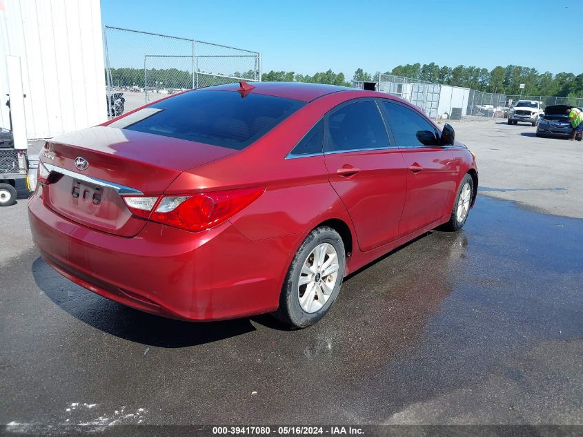 2013 Hyundai Sonata Gls VIN: 5NPEB4AC4DH765897 Lot: 39417080