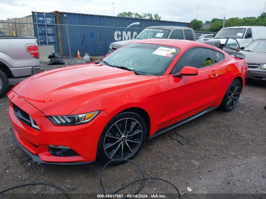 2016 Ford Mustang Ecoboost VIN: 1FA6P8TH8G5204831 Lot: 39417087