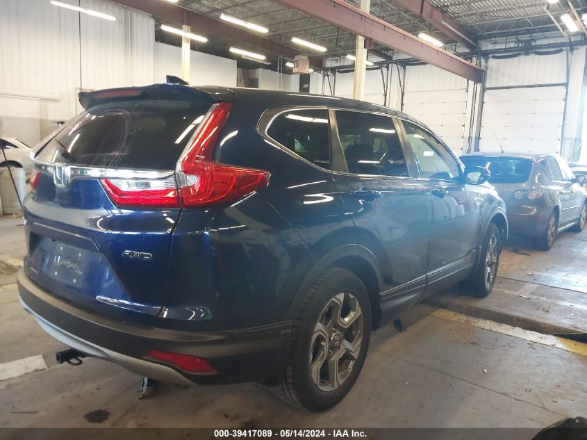 2018 Honda Cr-V Ex-L/Ex-L Navi VIN: 2HKRW2H82JH679902 Lot: 39417089