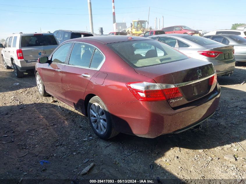 2013 Honda Accord Ex-L VIN: 1HGCR2F87DA209636 Lot: 39417093