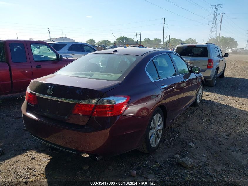 2013 Honda Accord Ex-L VIN: 1HGCR2F87DA209636 Lot: 39417093