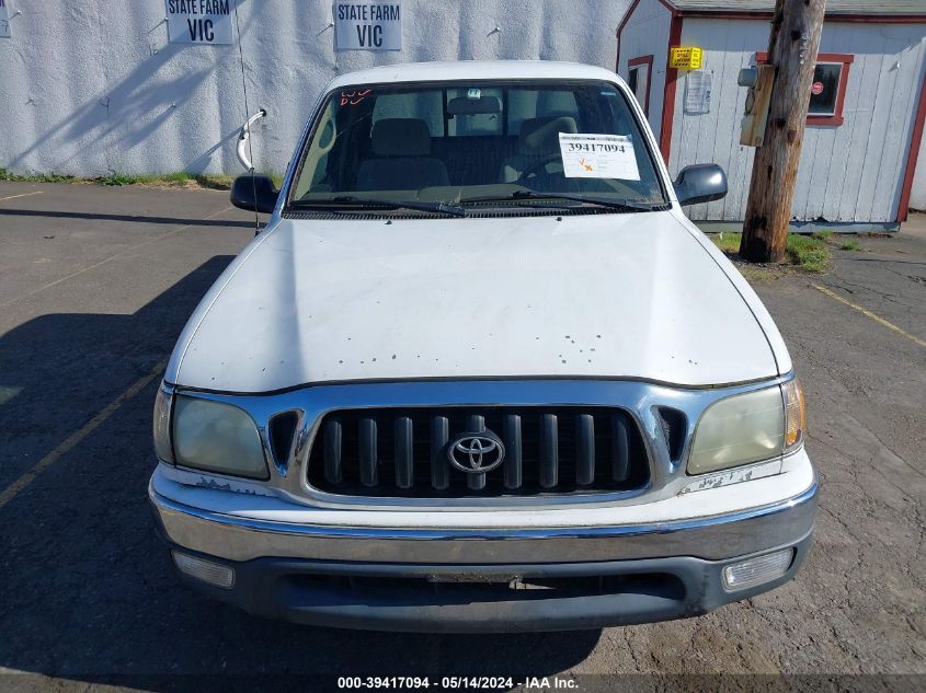 2003 Toyota Tacoma Xtracab VIN: 5TEVL52N23Z220411 Lot: 39417094