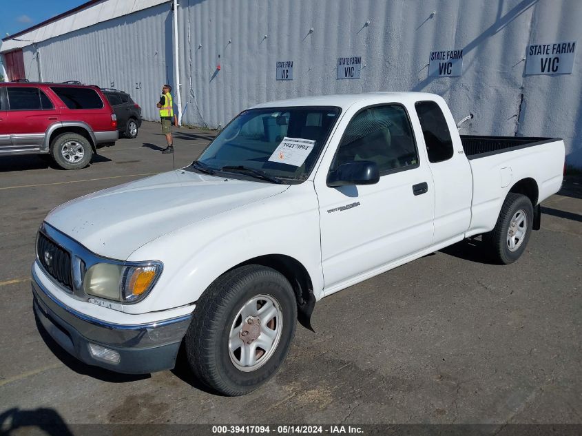 2003 Toyota Tacoma Xtracab VIN: 5TEVL52N23Z220411 Lot: 39417094