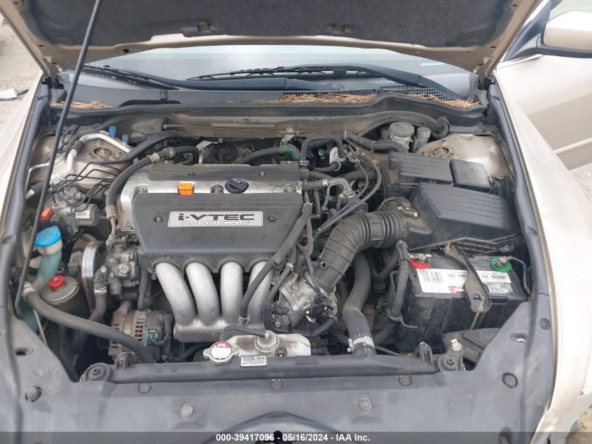 2005 Honda Accord 2.4 Lx VIN: 1HGCM55425A063341 Lot: 39417096