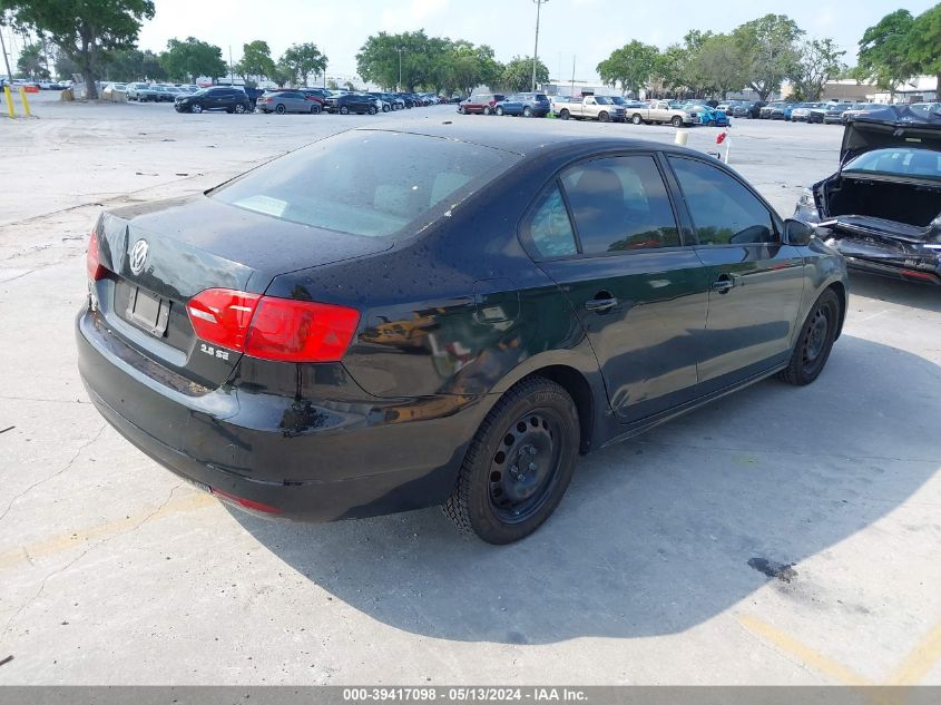 2012 Volkswagen Jetta 2.5L Se VIN: 3VWBX7AJ7CM030745 Lot: 39417098