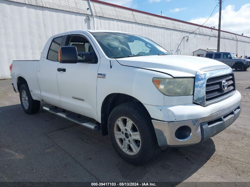 2007 Toyota Tundra Sr5 5.7L V8 VIN: 5TFBV54157X005500 Lot: 39417103