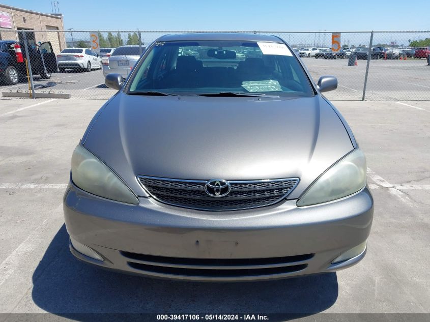 2003 Toyota Camry Se VIN: 4T1BE32K93U722439 Lot: 39417106
