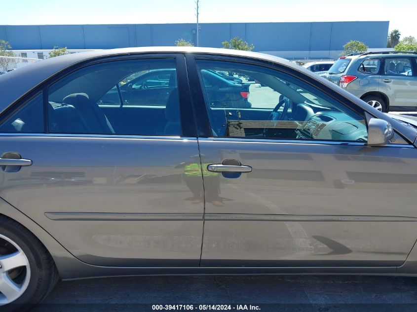 2003 Toyota Camry Se VIN: 4T1BE32K93U722439 Lot: 39417106