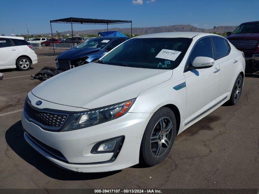 2015 Kia Optima Hybrid VIN: KNAGM4AD7F5088159 Lot: 39417107