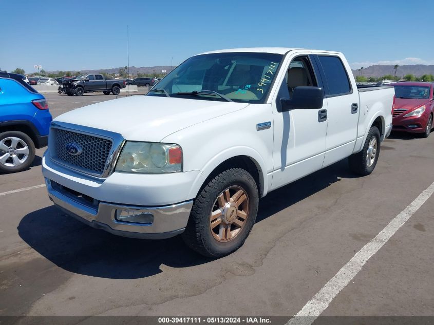 2004 Ford F-150 Lariat/Xlt VIN: 1FTPW12534KC68501 Lot: 39417111