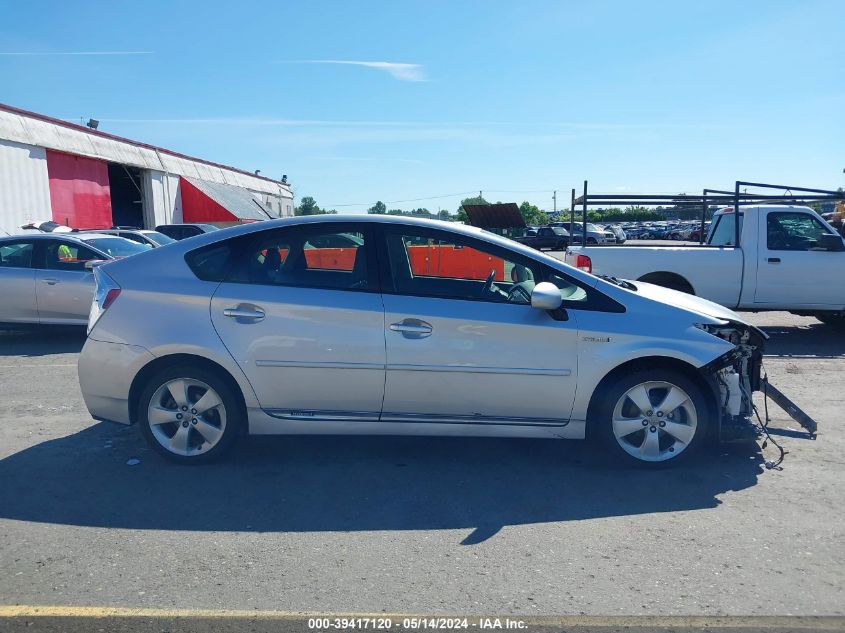 2012 Toyota Prius Five VIN: JTDKN3DU4C5470533 Lot: 39417120