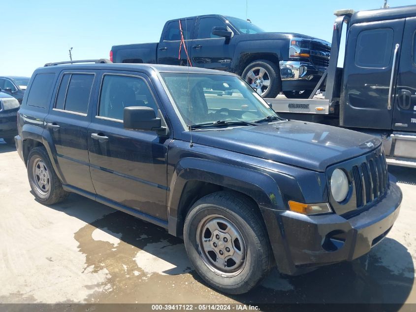 2010 Jeep Patriot Sport VIN: 1J4NT1GA6AD647203 Lot: 39417122