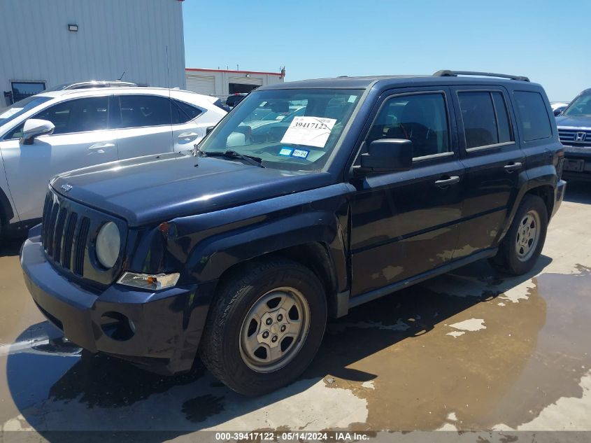 2010 Jeep Patriot Sport VIN: 1J4NT1GA6AD647203 Lot: 39417122