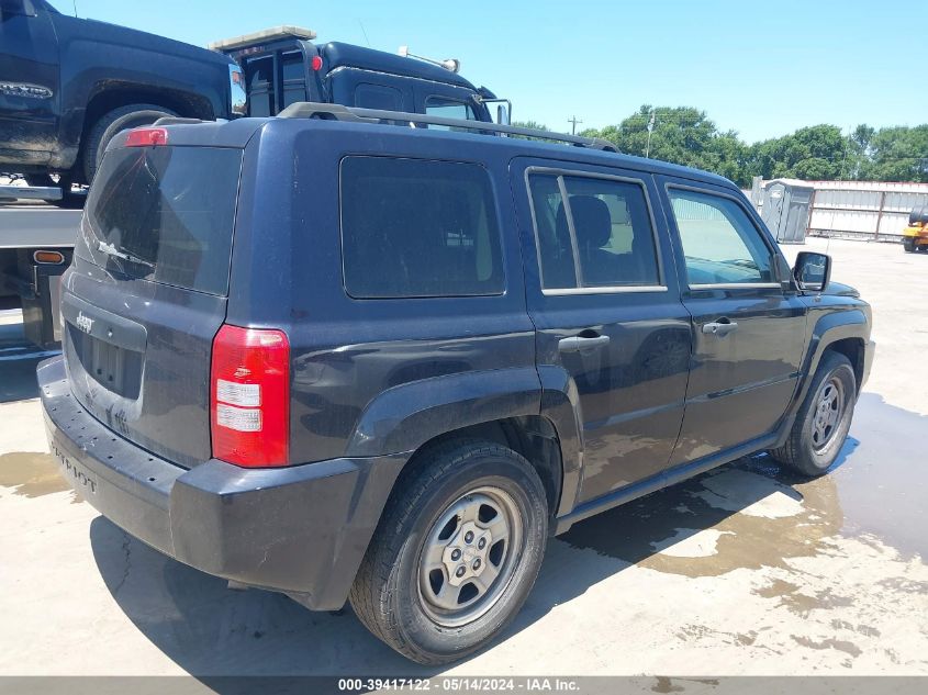 2010 Jeep Patriot Sport VIN: 1J4NT1GA6AD647203 Lot: 39417122