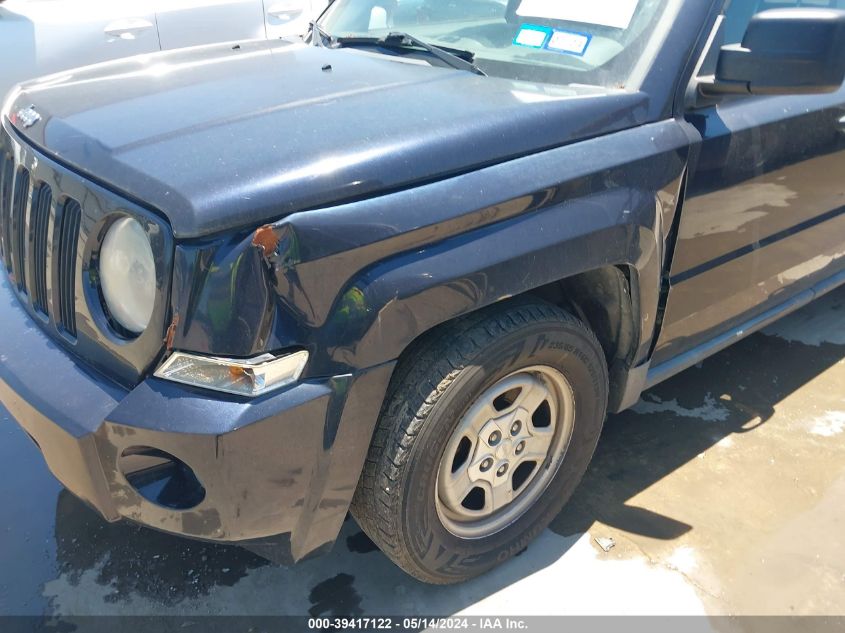 2010 Jeep Patriot Sport VIN: 1J4NT1GA6AD647203 Lot: 39417122