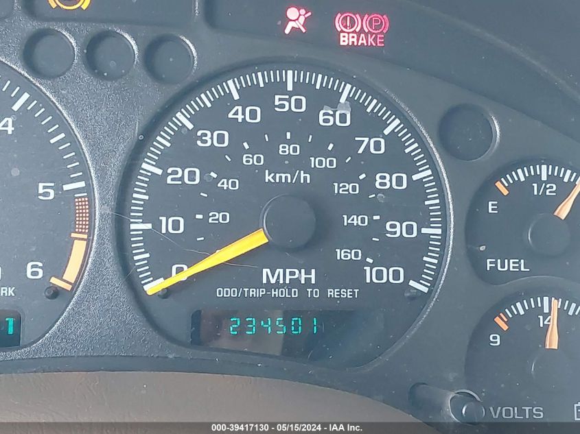 2001 Chevrolet Blazer Lt VIN: 1GNDT13W11K218573 Lot: 39417130