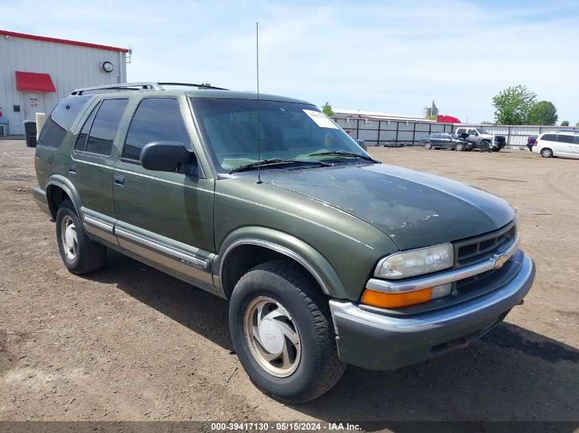 2001 Chevrolet Blazer Lt VIN: 1GNDT13W11K218573 Lot: 39417130