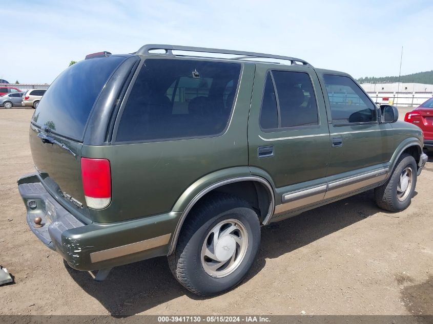 2001 Chevrolet Blazer Lt VIN: 1GNDT13W11K218573 Lot: 39417130