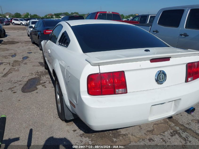 2007 Ford Mustang V6 Deluxe/V6 Premium VIN: 1ZVFT80N475342170 Lot: 39417133