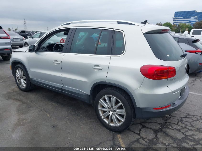 2013 VOLKSWAGEN TIGUAN S/SE/SEL - WVGAV3AX5DW071860